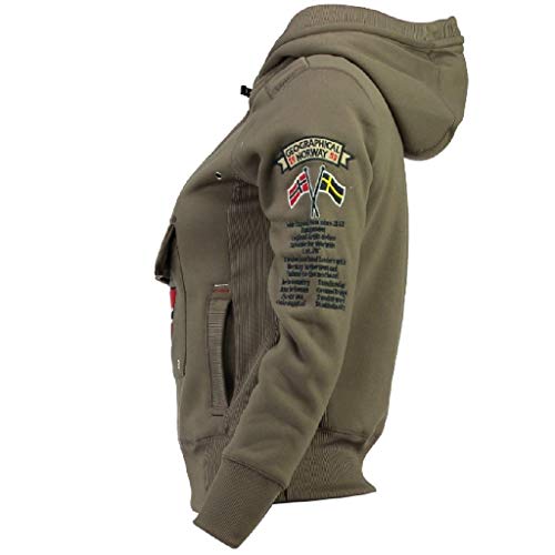 Geographical Norway - Sudadera DE Mujer GYMCLASS Taupe L