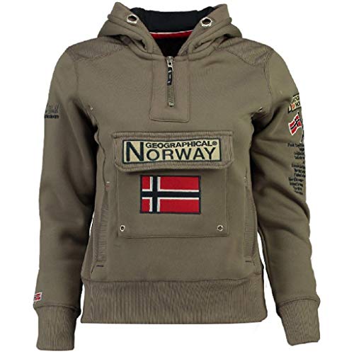Geographical Norway - Sudadera DE Mujer GYMCLASS Taupe L