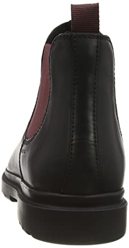 Geox Man U ANDALO A ANKLE BOOTS BLACK/WINE_41 EU