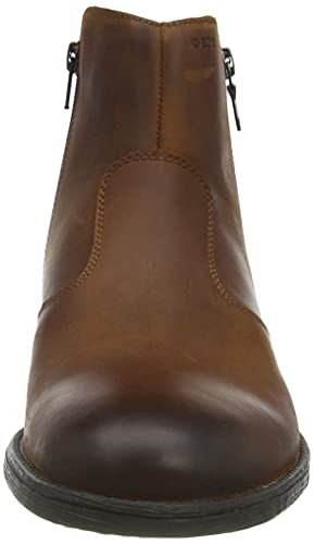 Geox Man U JAYLON D ANKLE BOOTS COGNAC_44 EU