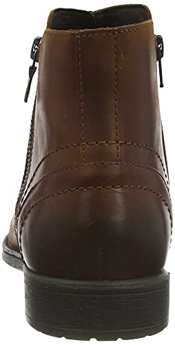 Geox Man U JAYLON D ANKLE BOOTS COGNAC_44 EU