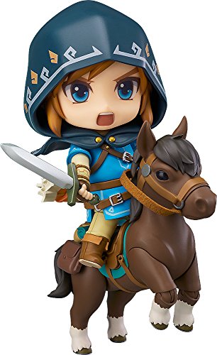 Good Smile Company- Link Figura Deluxe Version 10 cm Zelda Breath of The Wild Nendoroid (GSCLZG90298)