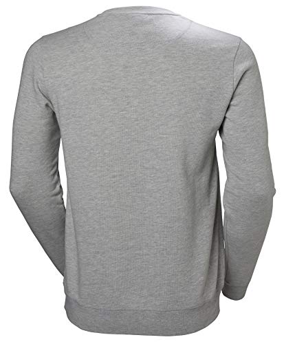 Helly Hansen HH Logo Crew Sudadera, Hombre, Gris, XXL