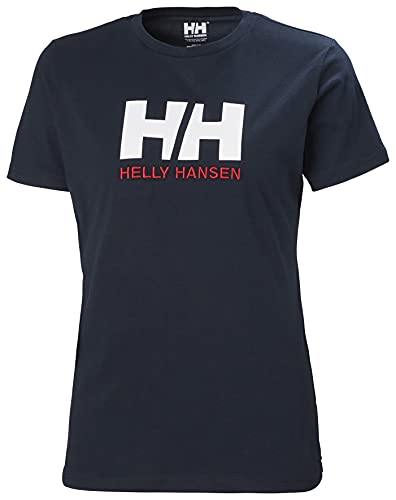 Helly Hansen W HH Logo - Camiseta para Mujer, Color Armada, Talla M