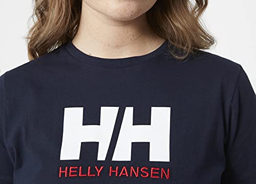 Helly Hansen W HH Logo - Camiseta para Mujer, Color Armada, Talla M