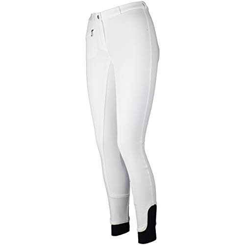 Hkm Reiterladen24 - Pantalones de equitación Unisex para bebé (4057052274190), Color Blanco, 146