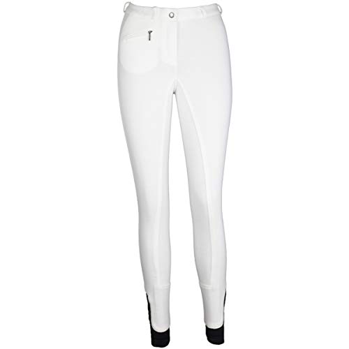 Hkm Reiterladen24 - Pantalones de equitación Unisex para bebé (4057052274190), Color Blanco, 146