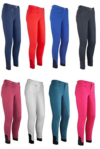 Hkm Reiterladen24 - Pantalones de equitación Unisex para bebé 4057052275197, Azul Real, 122