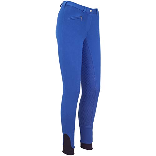 Hkm Reiterladen24 - Pantalones de equitación Unisex para bebé (4057052275234), Color Azul Real, 146