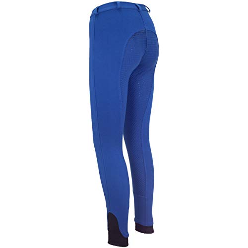Hkm Reiterladen24 - Pantalones de equitación Unisex para bebé (4057052275289), Color Azul Real, 176