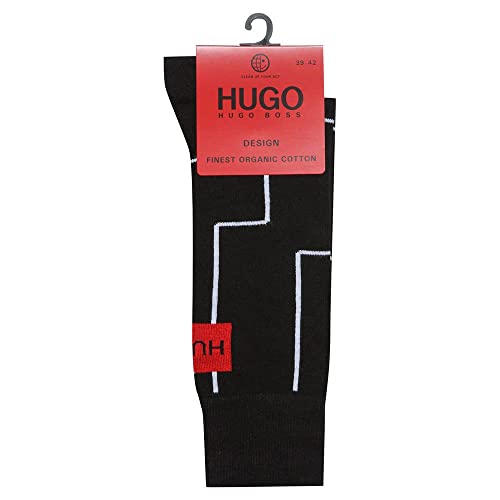 HUGO RS Contouring CC Calcetines Hombre, Black1, 35-38