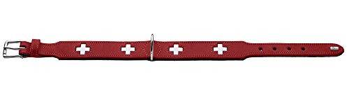 Hunter - Collar Swiss 30-34.5Cm Rojo/Negro
