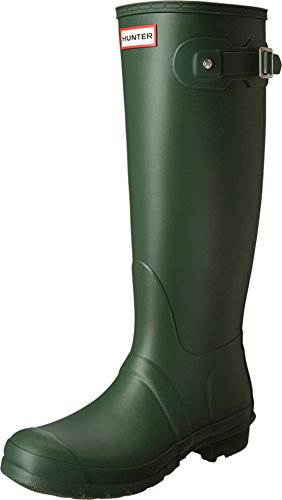 Hunter Wellington Boots, Botas de Lluvia para Mujer, Verde Hunter Grün, 37 EU