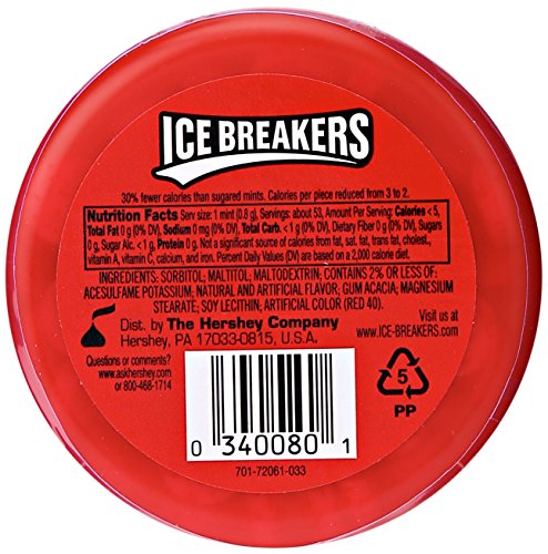 Ice Breakers Mints Cinnamon 42g / 1.5oz
