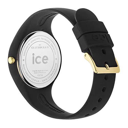 Ice-Watch - ICE glitter Black - Reloj negro para Mujer con Correa de Silicona - 001349 (Small)