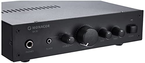 IMG Stageline SA-50 - Amplificador estéreo universal compacto
