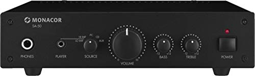IMG Stageline SA-50 - Amplificador estéreo universal compacto