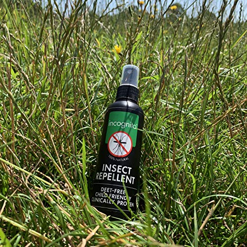 Incognito Spray Repelente de Mosquitos 100% Natural - 100 ml (paquete de 3)