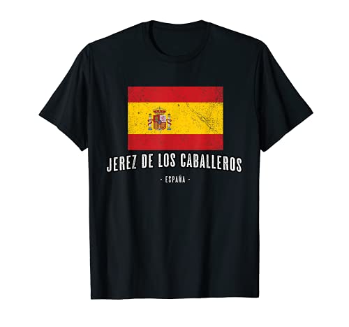 Jerez de los Caballeros España | Souvenir Ciudad - Bandera - Camiseta