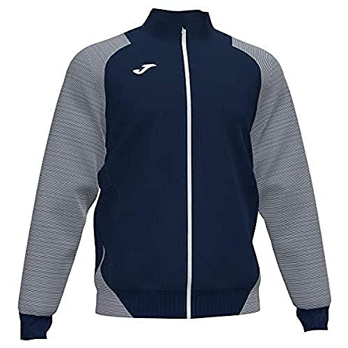 Joma Essential II Chaqueta Y Chaleco Cabal, Hombre, Marino Blanco, 3XL