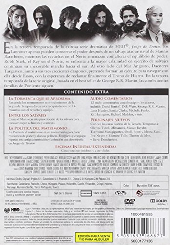 Juego De Tronos Temporada 3 [DVD]
