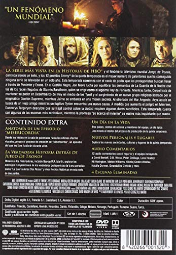 Juego De Tronos Temporada 5 [DVD]