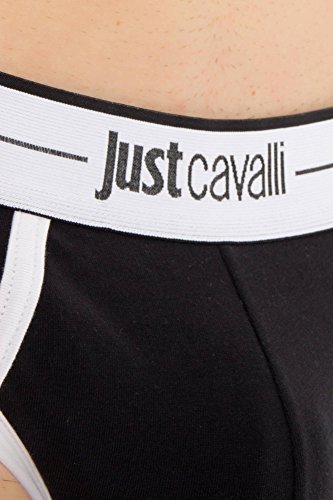Just Cavalli 1610-L08 Eslip Hombre Negro 2000 VII
