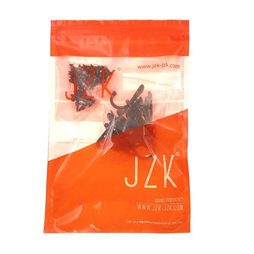 JZK 30 ganchos de pared de metal negro con tornillos, ganchos para colgar ropa, tazas, utensilios, herramientas, toallas