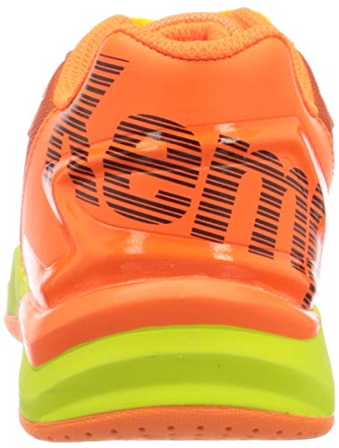 Kempa Attack 2.0 Junior, Zapatillas de Balonmano Unisex Adulto, Multicolor (Fluor Orange/Fluor Gelb 02), 38 EU