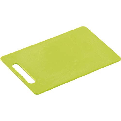Kesper 30481 - Tabla de Cortar (plástico, 34 x 24 x 0,6 cm), Color Verde