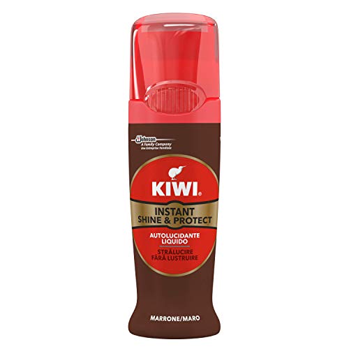 KIWI - Crema de ceras - Autolucidante liquido marrón - 75 ml