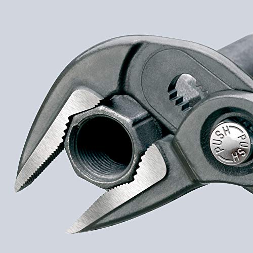 KNIPEX Cobra ES Tenaza para bombas de agua extra esbelta (250 mm) 87 51 250 SB (cartulina autoservicio/blíster)