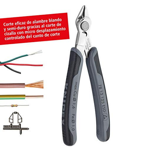 KNIPEX Electronic Super Knips ESD (125 mm) 78 13 125 ESD