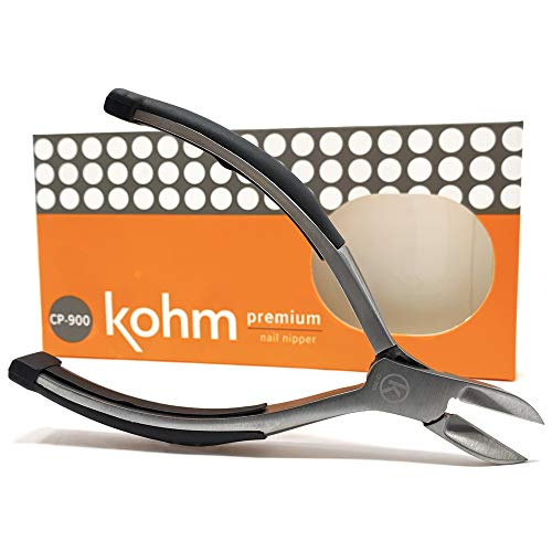 Kohm CP-900 Alicates de Uñas Gruesas, Hongos en Las Uñas, Agarre Seguro y Cómodo