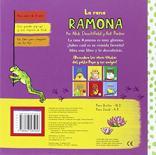 La rana Ramona (El pollo Pepe y sus amigos)