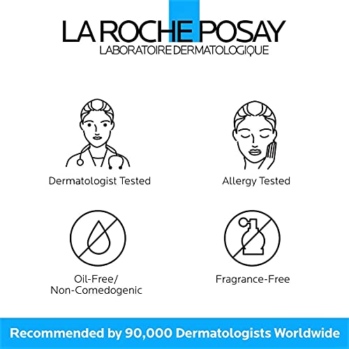 La Roche-Posay, Crema gel mousse limpiador facial, 400 ml