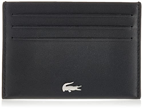 Lacoste NH1346FG, Tarjeteros Hombre, Negro (Noir), 0.5x7.5x11 cm (W x H x L)