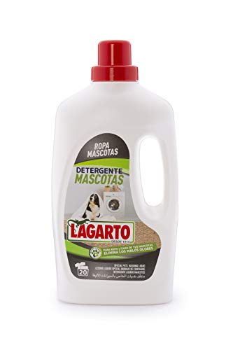 Lagarto Detergente Mascotas, Pack 10 Botellas. Total 12 litros