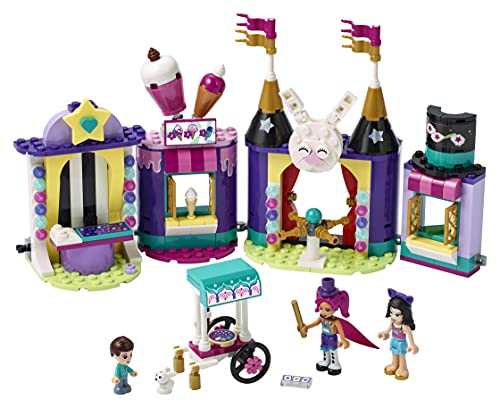 LEGO 41687 Friends Mundo de Magia: Puestos de Feria, Parque de Atracciones de Juguete para Niños y Niñas +6 Años con Mini Muñecas