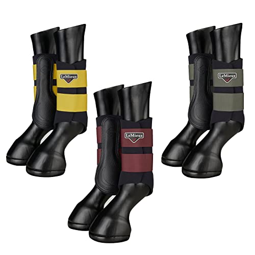 LeMieux Grafter - Botas de cepillado para caballo y pony, tamaño extra grande