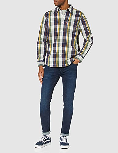 Levi's Classic 1 Pkt Standard Camisa, Dholak Peacoat, M para Hombre