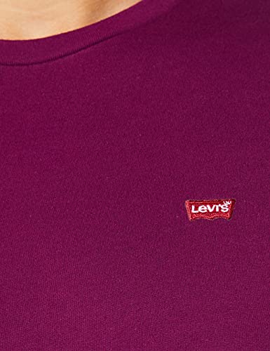 Levi's SS Original Hm tee Camiseta, Plum Caspia, XL para Hombre