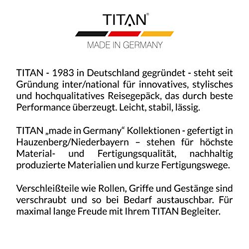 Maletas TITAN: robusta serie de maletas "Rayos X" hechas de conchas duras Senosan - Diseñadas y fabricadas en Alemania