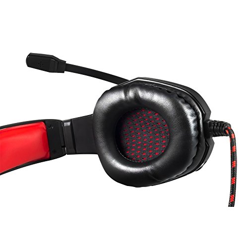 Mars Gaming MH2, Auriculares Gaming con Micrófono, Ultrabass, Cancelación Ruido