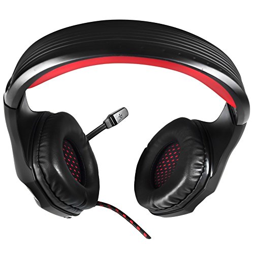 Mars Gaming MH2, Auriculares Gaming con Micrófono, Ultrabass, Cancelación Ruido
