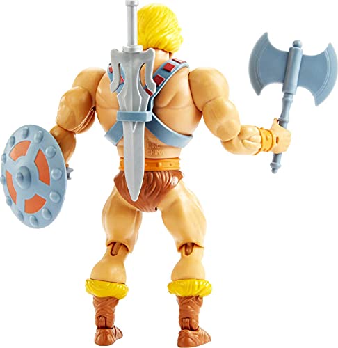 Masters of the Universe Masters del Universo Orígenes Figura He-Man, muñeco articulado de juguete Mattel HGH44