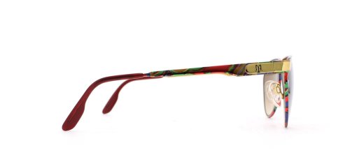 Maxims Prestige C - Gafas de sol para mujer, color azul y rojo