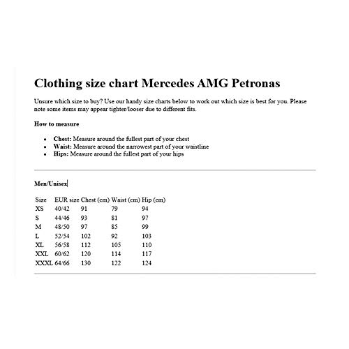 Mercedes-AMG Petronas - Mercancía Oficial de Fórmula 1 2021 Colección - Hombre - Polo - Manga Corta - Blanco - XL