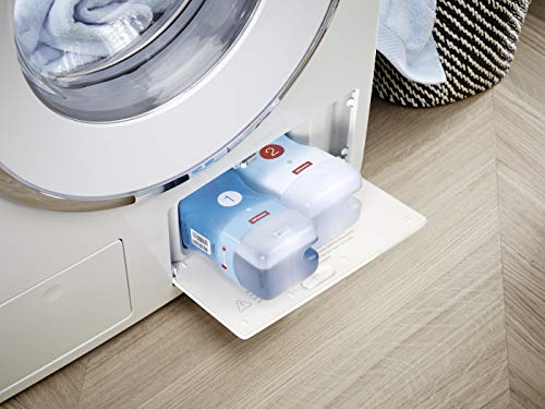 Miele TwinDos UltraPhase 1 & 2 - Juego de cartuchos de detergente líquido, color blanco y multicolor