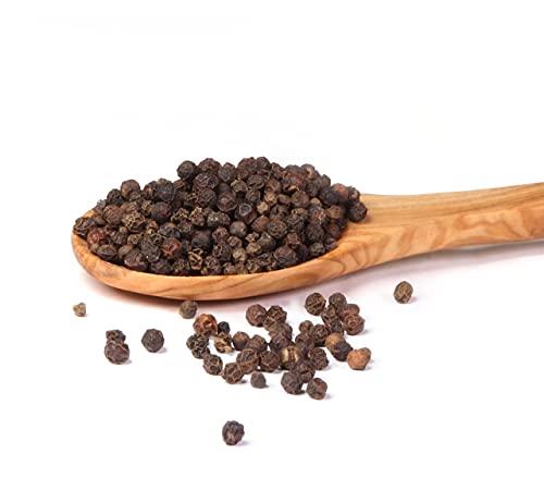 Minotaur Spices | Pimienta Negra | Granos de Pimienta Enteros | 2 x 500g (1 Kg)